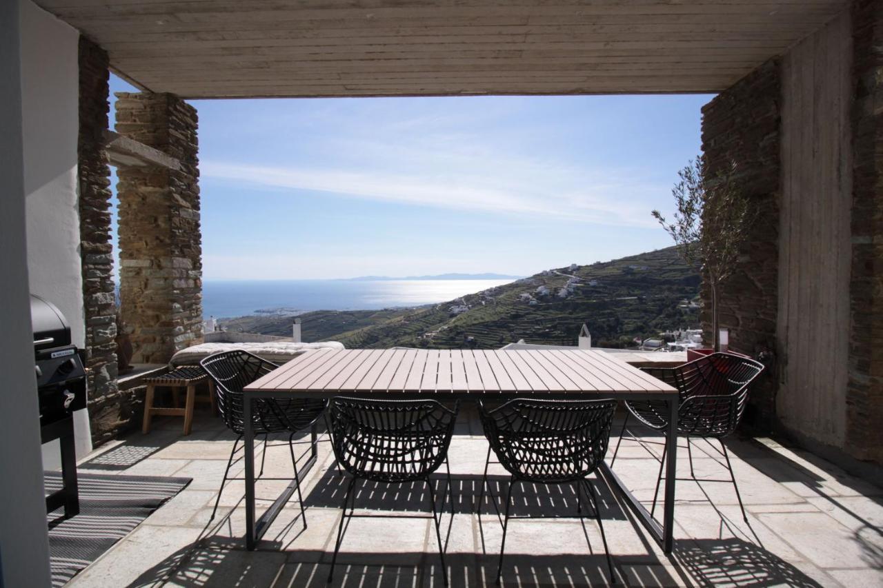 Villa Nefeli Tinos Triandáros Exterior foto